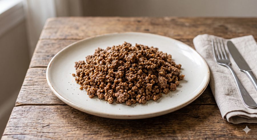 Carne Moída Refogada congelado — Diveneto Alimentos