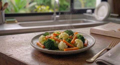 Legumes Panachê (Brócolis, Cenoura, Couve-Flor) congelado — Diveneto Alimentos