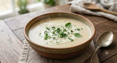 Sopa Creme de Palmito congelado — Diveneto Alimentos